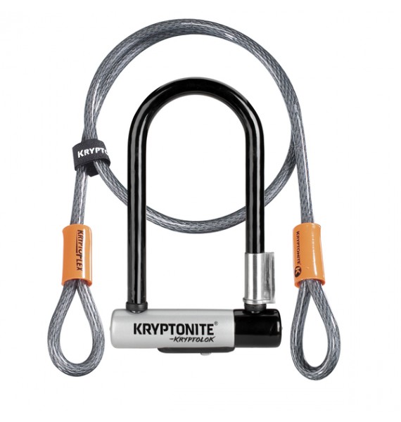 Candado Kryptolok Mini-7 + Cable Flex 4"